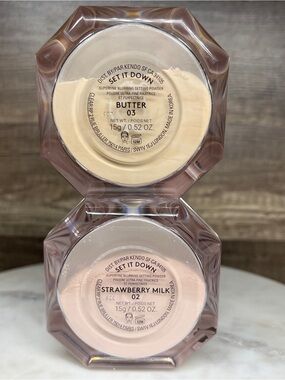 FENTY BEAUTY by Rihanna Set It Down Superfine Blurring Setting Powder Set of 2